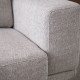Aston Recliner Sofa, 210, Grey (with ottoman) [In-Stock x2]
